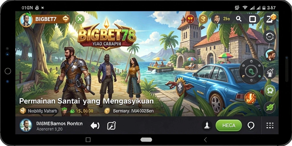 Tampilan gameplay seru di BIGBET78 dengan grafis yang menarik.