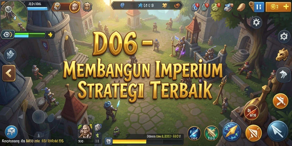 Screenshot gameplay D06 menunjukkan strategi mendalam dan grafis yang mengesankan.