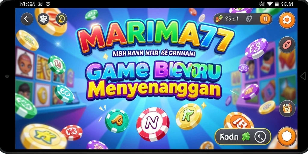 Tampilan gameplay Bingo yang menegangkan dan interaktif di MARIMA77.