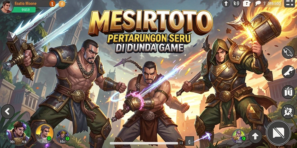 Tangkap aksi seru pertarungan di MESIRTOTO.