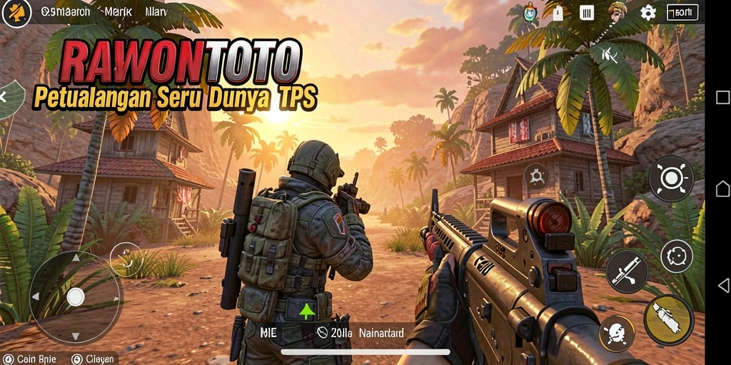 Tampilan menarik dari gameplay RAWONTOTO yang mencekam.