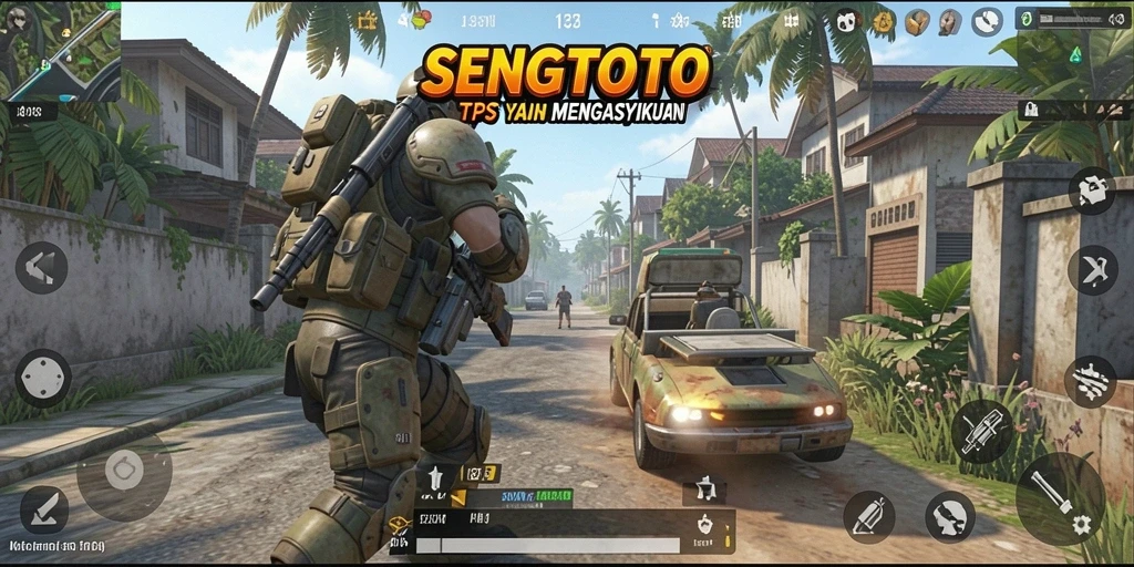 Tampilan gameplay menarik dari SENGTOTO yang penuh aksi.