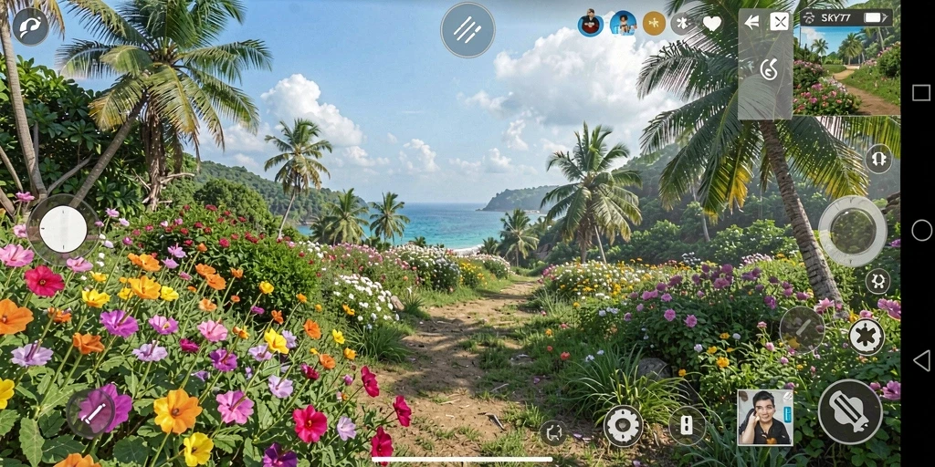Screenshot menunjukkan momen seru dalam gameplay Casual.